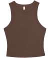 BL1019 1019 Ladies Micro Rib Racer Tank Top Solid cocoa blend colour image